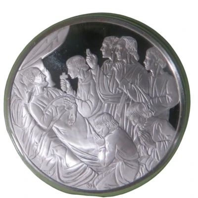 Saint Patrick's Day Medal Completes his Ministry at Saul front