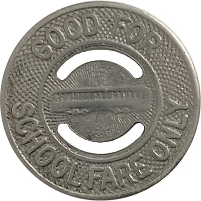 School Fare - United Rys. and Elec. Co. (Baltimore, Maryland) ND back