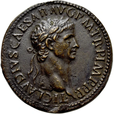 Sestertius - Claudius Paduan copy ND front