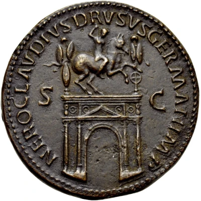 Sestertius - Claudius Paduan copy ND back