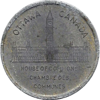 Shell Oil Token - Prime Ministers of Canada 1896 - Wilfrid Laurier ND back