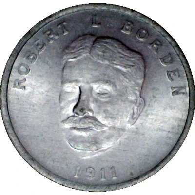 Shell Oil Token - Prime Ministers of Canada 1911 - Robert L Borden ND front