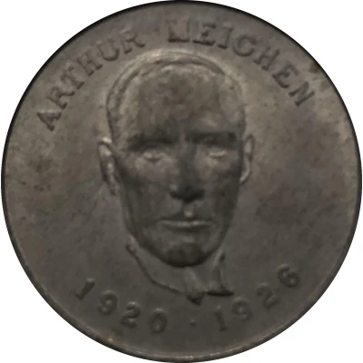 Shell Oil Token - Prime Ministers of Canada 1920-1926 - Arthur Meighen ND front