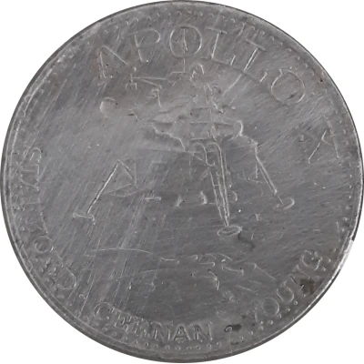 Shell Token - Man In Flight (Apollo X) ND front