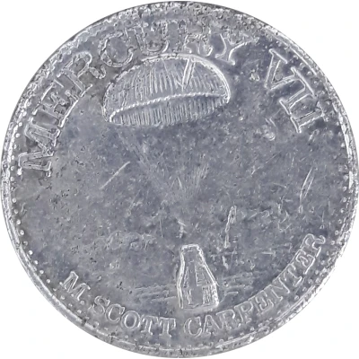 Shell Token - Man In Flight (Mercury VII) ND front