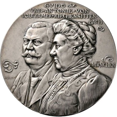 Silver wedding of Guido and Antonie von Volckamer front