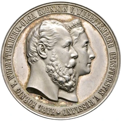 Silver wedding of Karl and Olga of Württemberg front