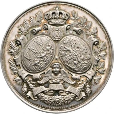 Silver wedding of Karl and Olga of Württemberg back