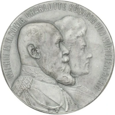 Silver wedding of Wilhelm II and Charlotte front