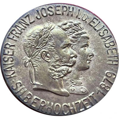 Silverwedding of Kaiser Franz Joseph and Elisabeth Schloss Grafenegg front