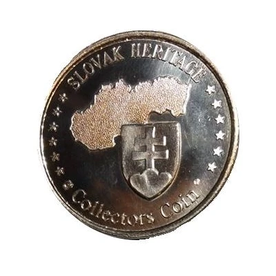 Slovak Heritage Collectors Coin - Medved Hnedy ND back