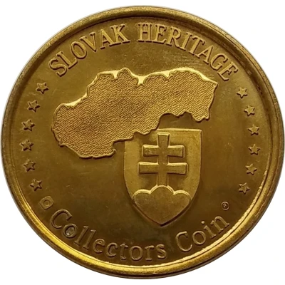 Slovak Heritage Collectors Coin - Skalnaté pleso ND back