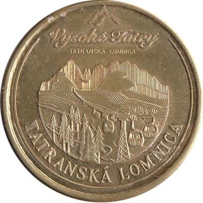 Slovak Heritage Collectors Coin - Tatranska Lomnica ND front