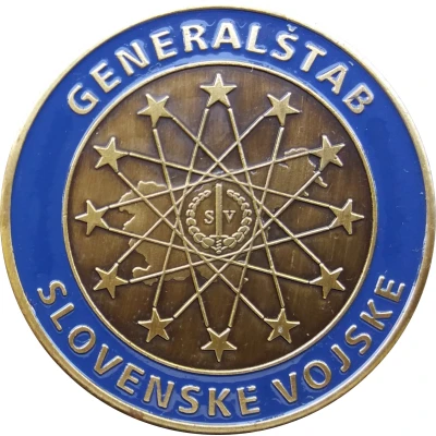 Slovenska vojska (Načelnik generalštaba; Generalmajor Alojz Šteiner) ND back