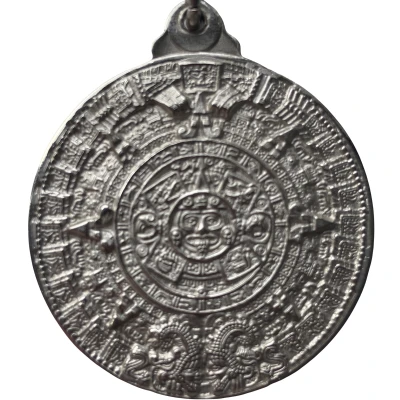 Souvenir - Aztec Calendar ND back