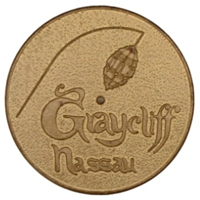 Spinner Token - Graycliff Nassau ND front