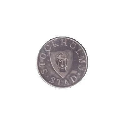 Swedish Heritage Collectors Coin - Stockholms Stad ND front