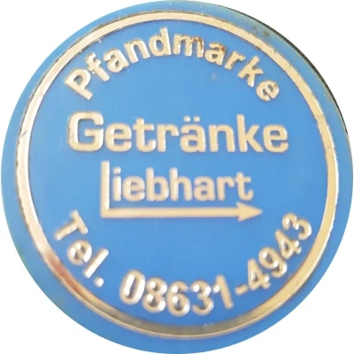 TOKEN - Pfandmarke - Getränke Liebhart ND front