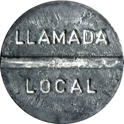 Telephone Token - IETEL (llamada local) ND front