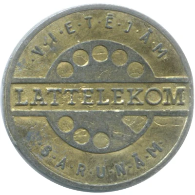 Telephone Token - Lattelekom ND front