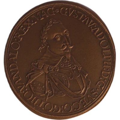 Thaler Gustav II Adolph de Suède Augsb front