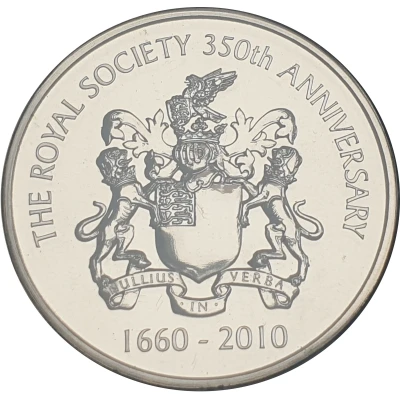 The Royal Society - 350th Anniversary back