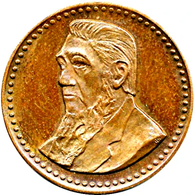 Token - ½ Penny - Gold Reef City front