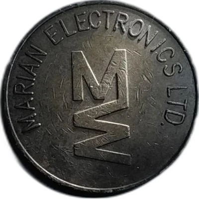 Token - 10 Pence - Marian Electronics ND front