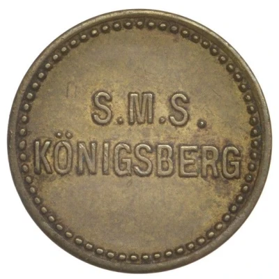 Token - 10 Pfennigs (S.M.S Königsberg) ND front