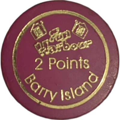 Token - 2 Points (Fun Harbour Barry Island) ND front