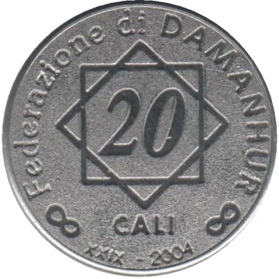 Token - 20 Cali front