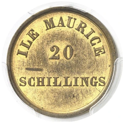 Token - 20 Schillings - Maurice Club ND back