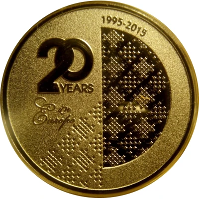 Token - 20 Years of Russian Commercial Bank in Europe front