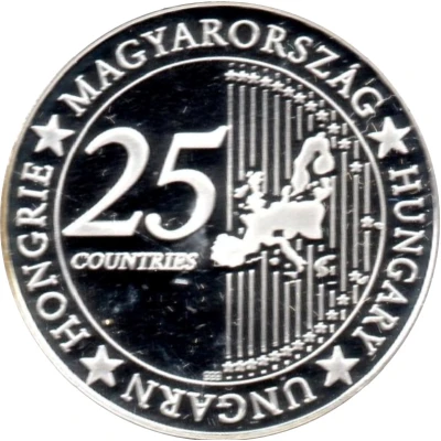 Token - 25 Countries of the European Union (Hungarian Academy of Sciences) ND back