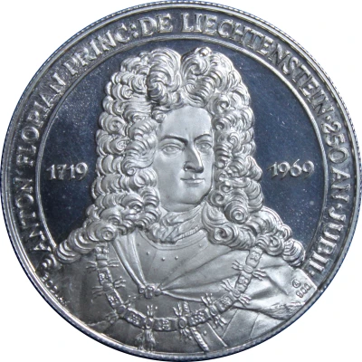 Token - 250th Jubilee Anniversary of Prince Anton Florian front