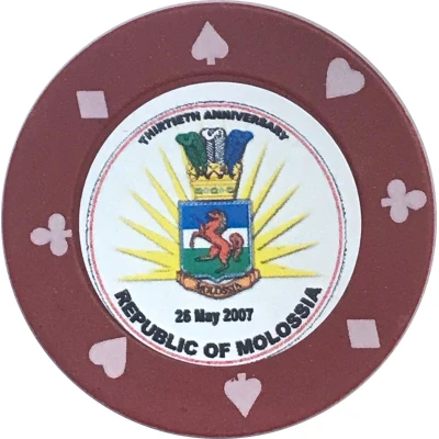 Token - 30th Anniversary of Molossia ND front