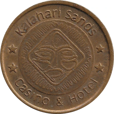 Token - 50 Cents - Kalahari Sands (Sun International Casinos; Windhoek) ND front