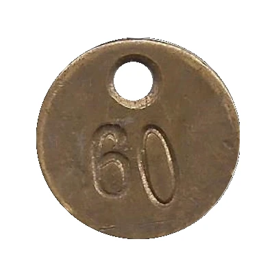 Token - 60 (St. E.W.) ND back
