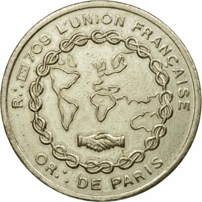 Token - 709 l’Union Française ND front