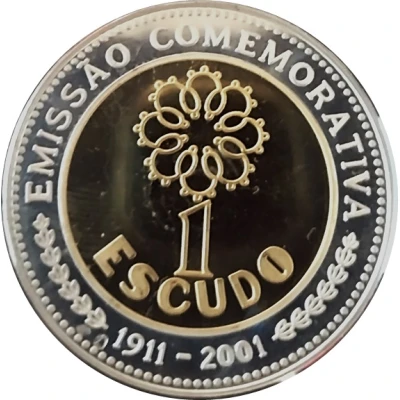 Token - 90th anniversary of Escudo front