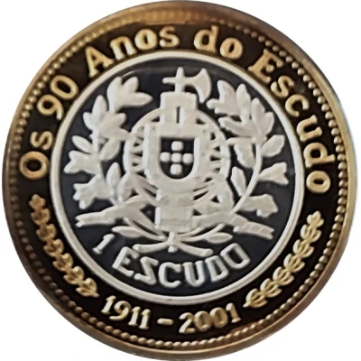 Token - 90th anniversary of Escudo back