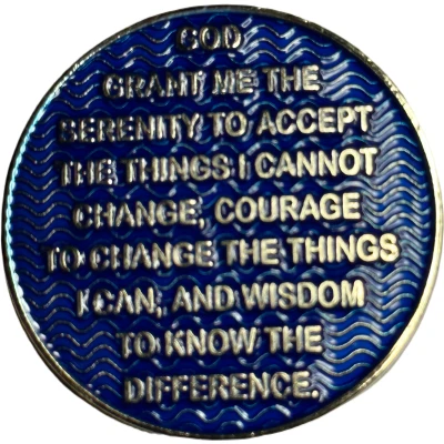 Token - AA Sobriety (7 Year Anniversary) ND back