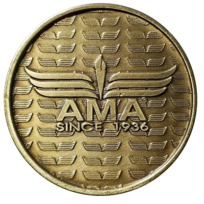 Token - AMA Collector's Series (Piper Cub) ND back