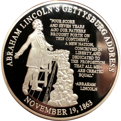 Token - Abraham Lincoln Life and Legacy back