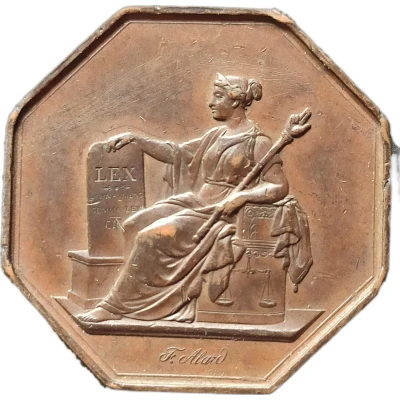 Token - Admitted to the court of First Instance of Paris front