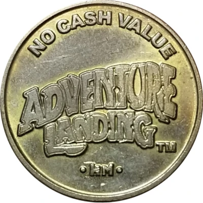 Token - Adventure Landing (Jacksonville, Florida) ND front