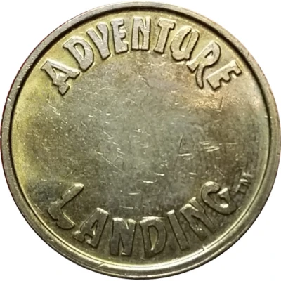 Token - Adventure Landing (Jacksonville, Florida) ND back