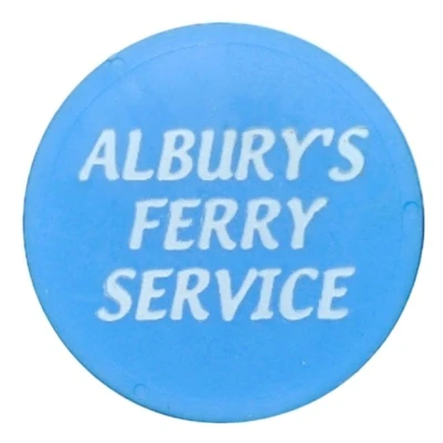 Token - Albury’s Ferry Service (Marsh Harbour, Abaco) ND front