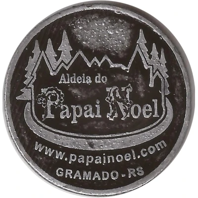 Token - Aldeia do Papai Noel (Monotrilho) ND back