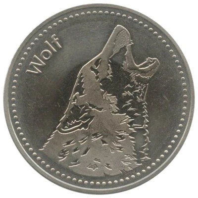 Token - Alpenzoo Innsbruck (Wolf) ND back